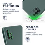 Laptop, Telefoane si Tablete - Telefoane mobile si accesorii - Accesorii Telefoane - Huse telefoane - Husa Kwmobile pentru Samsung Galaxy A51, anti-alunecare, silicon, turcoaz metalizat - Infinity.ro
