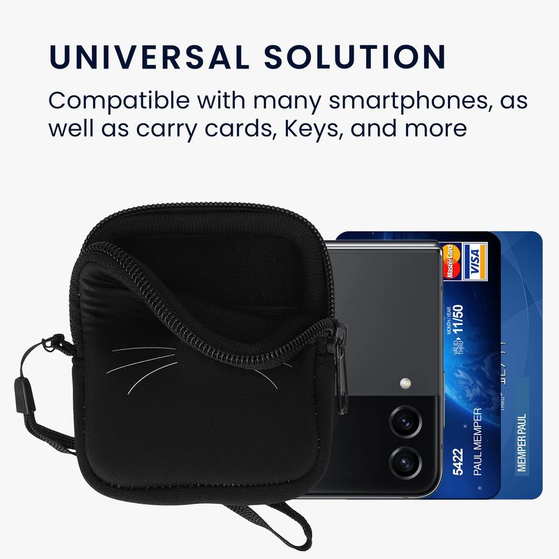 Laptop, Telefoane si Tablete - Telefoane mobile si accesorii - Accesorii Telefoane - Huse telefoane - Husa Kwmobile, protectie la zgarieturi, curea de mana, protectie la praf, neopren, multicolor - Infinity.ro