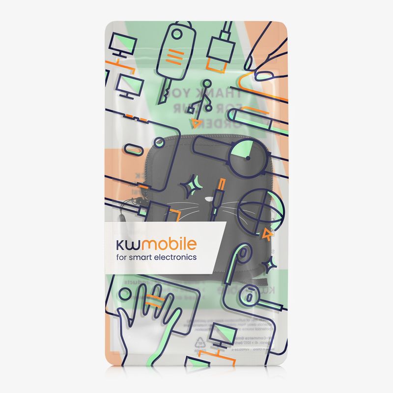 Laptop, Telefoane si Tablete - Telefoane mobile si accesorii - Accesorii Telefoane - Huse telefoane - Husa Kwmobile, protectie la zgarieturi, curea de mana, protectie la praf, neopren, multicolor - Infinity.ro
