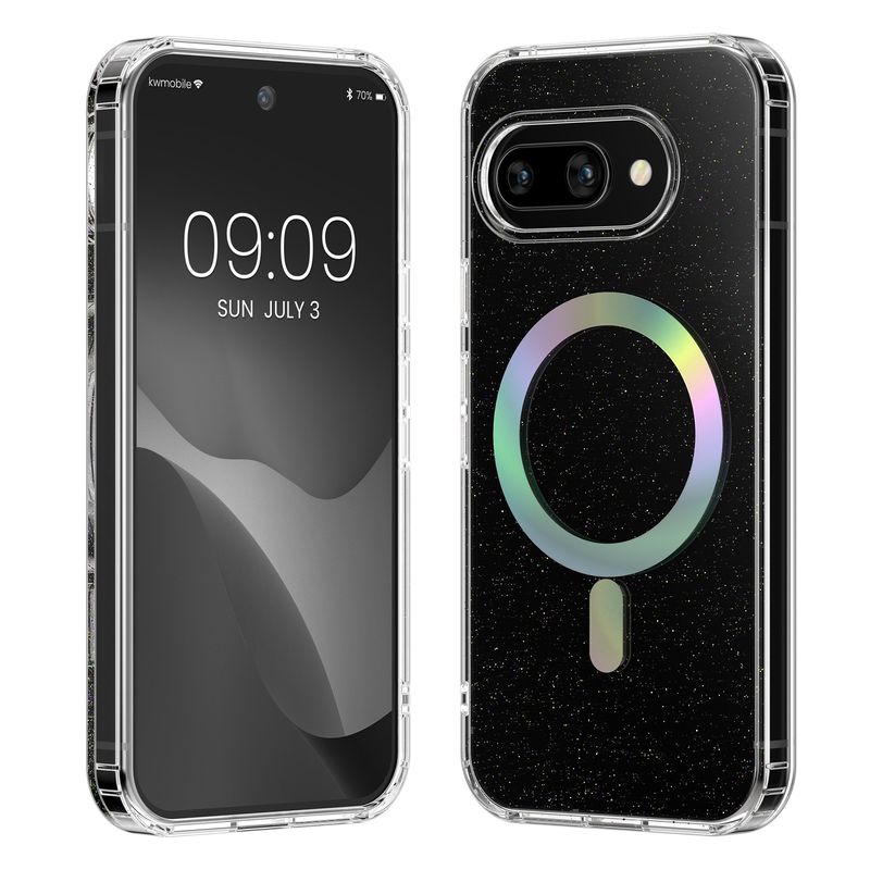 Laptop, Telefoane si Tablete - Telefoane mobile si accesorii - Accesorii Telefoane - Huse telefoane - Husa tip bumper Kwmobile pentru Google Pixel 9a, compatibilitate MagSafe, TPU, multicolor - Infinity.ro