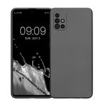 Laptop, Telefoane si Tablete - Telefoane mobile si accesorii - Accesorii Telefoane - Huse telefoane - Husa Kwmobile pentru Samsung Galaxy A51, anti-alunecare, silicon, gri - Infinity.ro