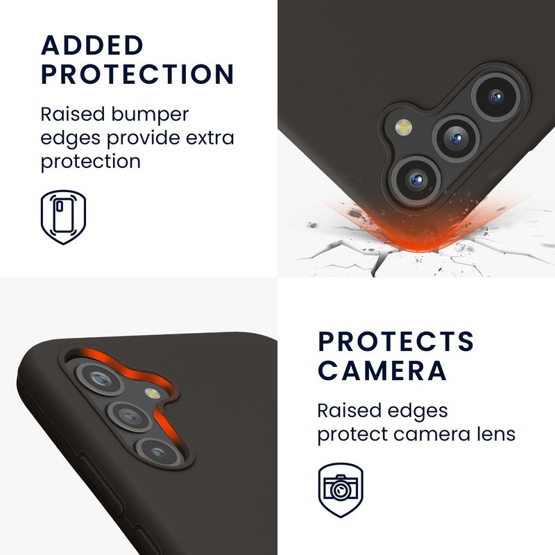 Laptop, Telefoane si Tablete - Telefoane mobile si accesorii - Accesorii Telefoane - Huse telefoane - Husa Kwmobile pentru Samsung Galaxy A54 5G, incarcare wireless, anti-alunecare, silicon, gri - Infinity.ro
