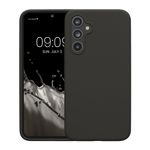 Laptop, Telefoane si Tablete - Telefoane mobile si accesorii - Accesorii Telefoane - Huse telefoane - Husa Kwmobile pentru Samsung Galaxy A54 5G, incarcare wireless, anti-alunecare, silicon, gri - Infinity.ro