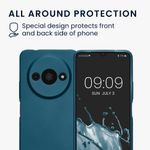 Laptop, Telefoane si Tablete - Telefoane mobile si accesorii - Accesorii Telefoane - Huse telefoane - Husa Kwmobile pentru Xiaomi Redmi A3, anti-alunecare, silicon, albastru - Infinity.ro