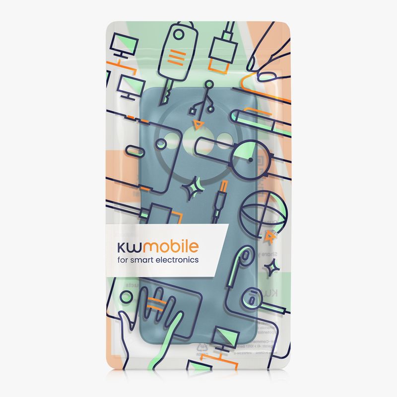 Laptop, Telefoane si Tablete - Telefoane mobile si accesorii - Accesorii Telefoane - Huse telefoane - Husa Kwmobile pentru Xiaomi Redmi A3, anti-alunecare, silicon, albastru - Infinity.ro