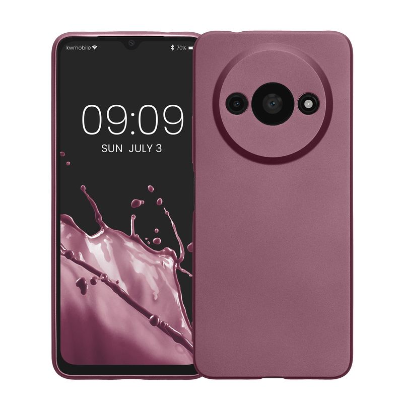 Laptop, Telefoane si Tablete - Telefoane mobile si accesorii - Accesorii Telefoane - Huse telefoane - Husa Kwmobile pentru Xiaomi Redmi A3, anti-alunecare, silicon, lavanda - Infinity.ro