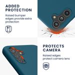 Laptop, Telefoane si Tablete - Telefoane mobile si accesorii - Accesorii Telefoane - Huse telefoane - Husa Kwmobile pentru Samsung Galaxy A54 5G, incarcare wireless, silicon, turcoaz - Infinity.ro