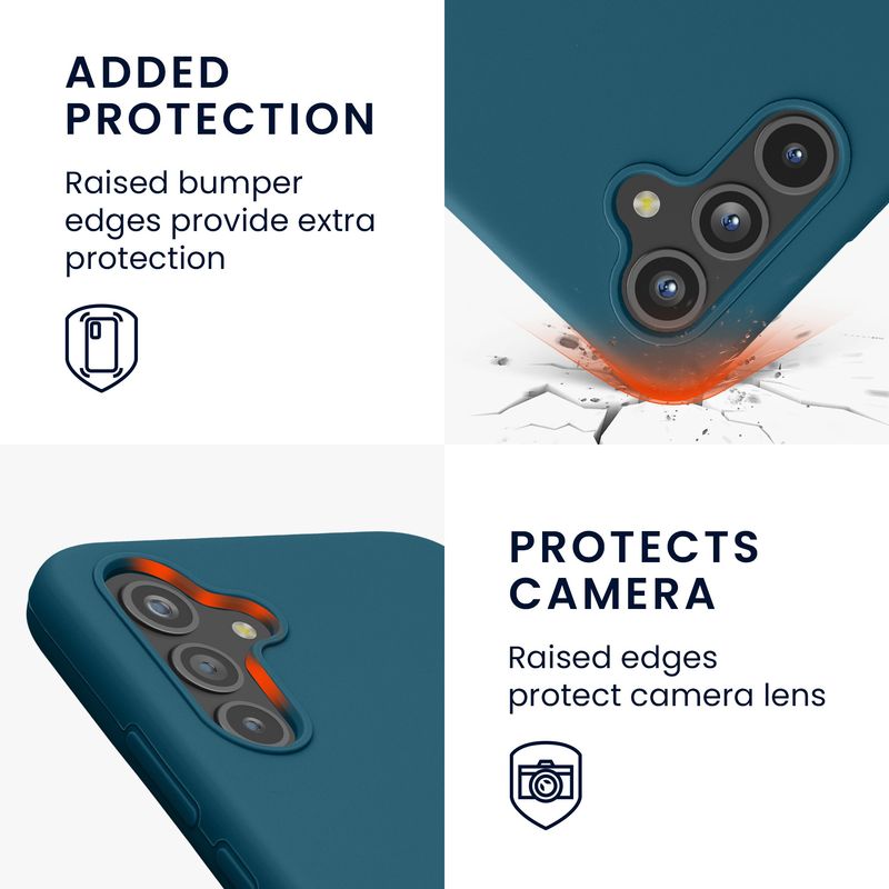 Laptop, Telefoane si Tablete - Telefoane mobile si accesorii - Accesorii Telefoane - Huse telefoane - Husa Kwmobile pentru Samsung Galaxy A54 5G, incarcare wireless, silicon, turcoaz - Infinity.ro