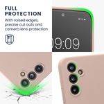 Laptop, Telefoane si Tablete - Telefoane mobile si accesorii - Accesorii Telefoane - Huse telefoane - Husa Kwmobile pentru Samsung Galaxy A54 5G, anti-alunecare, silicon, roz antic - Infinity.ro