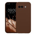 Laptop, Telefoane si Tablete - Telefoane mobile si accesorii - Accesorii Telefoane - Huse telefoane - Husa Kwmobile pentru Google Pixel 9a, anti-alunecare, protectie la zgarieturi, silicon, maro - Infinity.ro