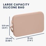 Laptop, Telefoane si Tablete - Telefoane mobile si accesorii - Accesorii Telefoane - Huse telefoane - Husa universala tip holster Kwmobile, buzunar card, curea de mana, rezistenta la apa, silicon, roz - Infinity.ro