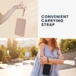 Laptop, Telefoane si Tablete - Telefoane mobile si accesorii - Accesorii Telefoane - Huse telefoane - Husa universala tip holster Kwmobile, buzunar card, curea de mana, rezistenta la apa, silicon, roz - Infinity.ro