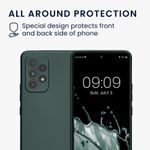 Laptop, Telefoane si Tablete - Telefoane mobile si accesorii - Accesorii Telefoane - Huse telefoane - Husa Kwmobile pentru Samsung Galaxy A53 5G, anti-alunecare, silicon, turcoaz - Infinity.ro