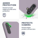 Laptop, Telefoane si Tablete - Telefoane mobile si accesorii - Accesorii Telefoane - Huse telefoane - Husa Kwmobile pentru Samsung Galaxy A54 5G, incarcare wireless, silicon, mov, TPU - Infinity.ro