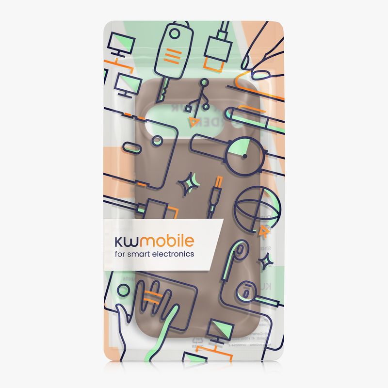 Laptop, Telefoane si Tablete - Telefoane mobile si accesorii - Accesorii Telefoane - Huse telefoane - Husa Kwmobile pentru Google Pixel 10, anti-alunecare, silicon, maro - Infinity.ro