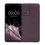 Laptop, Telefoane si Tablete - Telefoane mobile si accesorii - Accesorii Telefoane - Huse telefoane - Husa Kwmobile pentru Samsung Galaxy A53 5G, anti-alunecare, silicon, visiniu - Infinity.ro