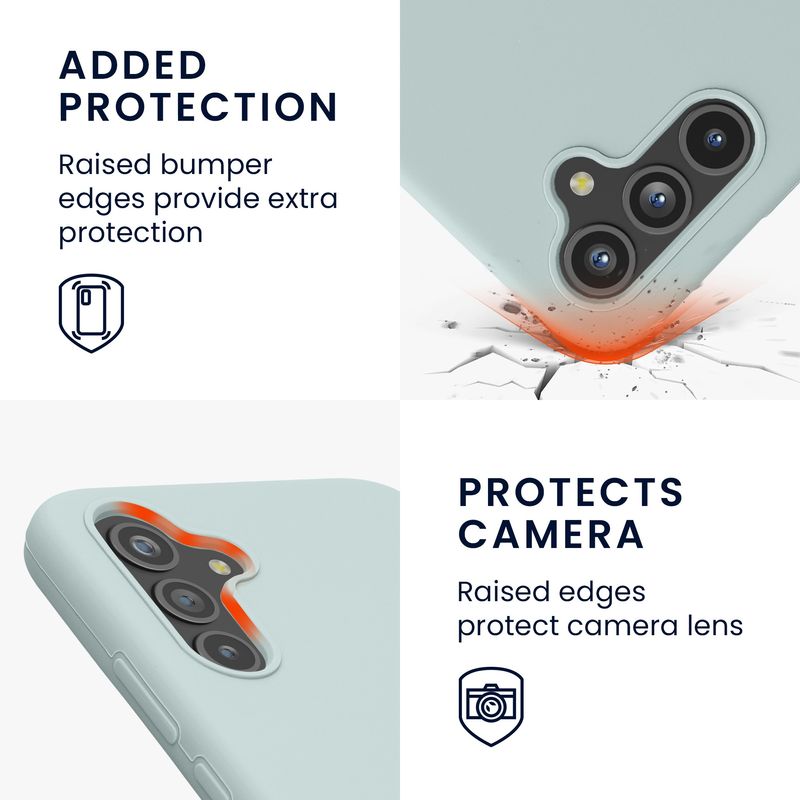 Laptop, Telefoane si Tablete - Telefoane mobile si accesorii - Accesorii Telefoane - Huse telefoane - Husa Kwmobile pentru Samsung Galaxy A54 5G, incarcare wireless, silicon, menta - Infinity.ro