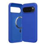 Laptop, Telefoane si Tablete - Telefoane mobile si accesorii - Accesorii Telefoane - Huse telefoane - Husa Kwmobile pentru Google Pixel 10/Pixel 10 Pro, compatibilitate MagSafe, silicon, albastru baltic - Infinity.ro