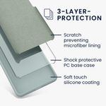 Laptop, Telefoane si Tablete - Telefoane mobile si accesorii - Accesorii Telefoane - Huse telefoane - Husa Kwmobile pentru Samsung Galaxy A54 5G, incarcare wireless, silicon, menta - Infinity.ro