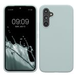 Laptop, Telefoane si Tablete - Telefoane mobile si accesorii - Accesorii Telefoane - Huse telefoane - Husa Kwmobile pentru Samsung Galaxy A54 5G, incarcare wireless, silicon, menta - Infinity.ro