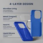 Laptop, Telefoane si Tablete - Telefoane mobile si accesorii - Accesorii Telefoane - Huse telefoane - Husa Kwmobile pentru Google Pixel 10/Pixel 10 Pro, compatibilitate MagSafe, silicon, albastru baltic - Infinity.ro