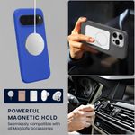 Laptop, Telefoane si Tablete - Telefoane mobile si accesorii - Accesorii Telefoane - Huse telefoane - Husa Kwmobile pentru Google Pixel 10/Pixel 10 Pro, compatibilitate MagSafe, silicon, albastru baltic - Infinity.ro