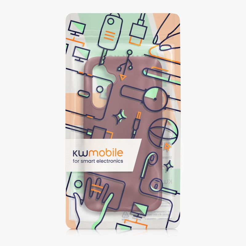 Laptop, Telefoane si Tablete - Telefoane mobile si accesorii - Accesorii Telefoane - Huse telefoane - Husa Kwmobile pentru Samsung Galaxy A54 5G, incarcare wireless, silicon, mov - Infinity.ro