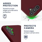 Laptop, Telefoane si Tablete - Telefoane mobile si accesorii - Accesorii Telefoane - Huse telefoane - Husa Kwmobile pentru Samsung Galaxy A54 5G, incarcare wireless, silicon, mov - Infinity.ro