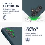 Laptop, Telefoane si Tablete - Telefoane mobile si accesorii - Accesorii Telefoane - Huse telefoane - Husa Kwmobile pentru Samsung Galaxy A54 5G, incarcare wireless, silicon, ardezie - Infinity.ro
