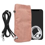 Laptop, Telefoane si Tablete - Telefoane mobile si accesorii - Accesorii Telefoane - Huse telefoane - Husa Kwmobile, inchidere magnetica, protectie la praf, textil, nailon, roz - Infinity.ro
