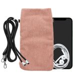 Laptop, Telefoane si Tablete - Telefoane mobile si accesorii - Accesorii Telefoane - Huse telefoane - Husa Kwmobile, inchidere magnetica, protectie la praf, textil, nailon, roz - Infinity.ro