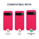 Laptop, Telefoane si Tablete - Telefoane mobile si accesorii - Accesorii Telefoane - Huse telefoane - Husa Kwmobile pentru Google Pixel 10 Pro XL, compatibilitate MagSafe, silicon, roz - Infinity.ro
