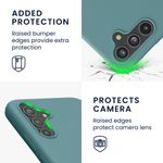 Laptop, Telefoane si Tablete - Telefoane mobile si accesorii - Accesorii Telefoane - Huse telefoane - Husa Kwmobile pentru Samsung Galaxy A54 5G, incarcare wireless, silicon, noapte - Infinity.ro