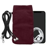 Laptop, Telefoane si Tablete - Telefoane mobile si accesorii - Accesorii Telefoane - Huse telefoane - Husa Kwmobile, inchidere magnetica, protectie la zgarieturi, textil, nailon, mov - Infinity.ro