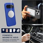 Laptop, Telefoane si Tablete - Telefoane mobile si accesorii - Accesorii Telefoane - Huse telefoane - Husa Kwmobile pentru Google Pixel 10 Pro XL, compatibilitate MagSafe, incarcare wireless, silicon, albastru - Infinity.ro
