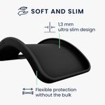 Laptop, Telefoane si Tablete - Telefoane mobile si accesorii - Accesorii Telefoane - Huse telefoane - Husa Kwmobile pentru Samsung Galaxy A34 5G, incarcare wireless, anti-alunecare, silicon, negru - Infinity.ro