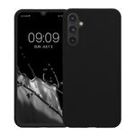 Laptop, Telefoane si Tablete - Telefoane mobile si accesorii - Accesorii Telefoane - Huse telefoane - Husa Kwmobile pentru Samsung Galaxy A34 5G, incarcare wireless, anti-alunecare, silicon, negru - Infinity.ro