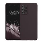 Laptop, Telefoane si Tablete - Telefoane mobile si accesorii - Accesorii Telefoane - Huse telefoane - Husa Kwmobile pentru Samsung Galaxy A52/Galaxy A52 5G/Galaxy A52s 5G, anti-alunecare, silicon, visiniu - Infinity.ro