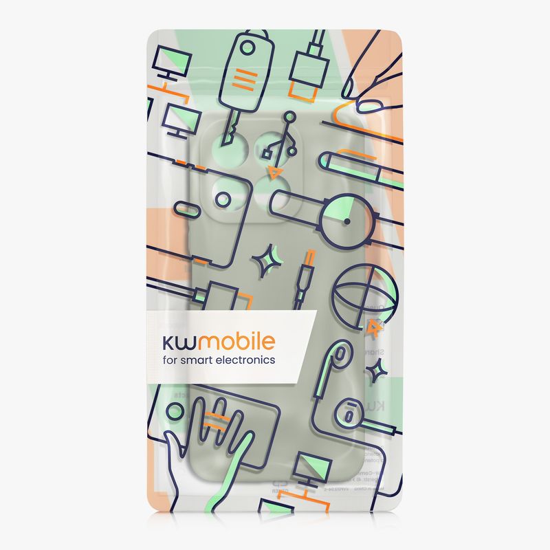 Laptop, Telefoane si Tablete - Telefoane mobile si accesorii - Accesorii Telefoane - Huse telefoane - Husa Kwmobile pentru Honor X6C, anti-alunecare, silicon, verde - Infinity.ro