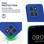 Laptop, Telefoane si Tablete - Telefoane mobile si accesorii - Accesorii Telefoane - Huse telefoane - Husa Kwmobile pentru Honor X6C, anti-alunecare, silicon, albastru - Infinity.ro