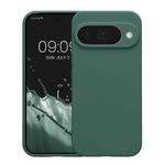 Laptop, Telefoane si Tablete - Telefoane mobile si accesorii - Accesorii Telefoane - Huse telefoane - Husa Kwmobile pentru Google Pixel 10, anti-alunecare, silicon, verde padure - Infinity.ro