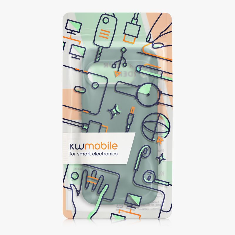 Laptop, Telefoane si Tablete - Telefoane mobile si accesorii - Accesorii Telefoane - Huse telefoane - Husa Kwmobile pentru Google Pixel 10, anti-alunecare, silicon, verde padure - Infinity.ro