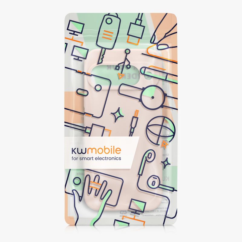 Laptop, Telefoane si Tablete - Telefoane mobile si accesorii - Accesorii Telefoane - Huse telefoane - Husa Kwmobile pentru Google Pixel 10, anti-alunecare, silicon, bej - Infinity.ro