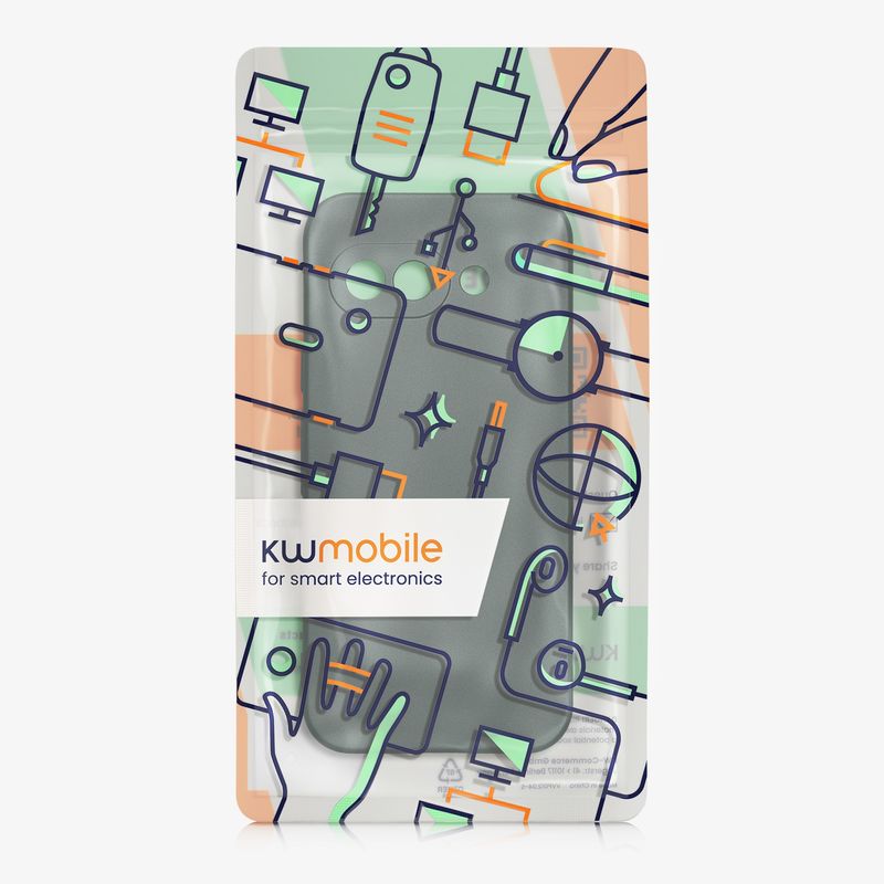 Laptop, Telefoane si Tablete - Telefoane mobile si accesorii - Accesorii Telefoane - Huse telefoane - Husa Kwmobile pentru Google Pixel 9a, anti-alunecare, silicon, turcoaz - Infinity.ro
