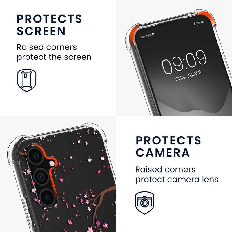Laptop, Telefoane si Tablete - Telefoane mobile si accesorii - Accesorii Telefoane - Huse telefoane - Husa Kwmobile pentru Samsung Galaxy A54 5G, protectie la socuri, TPU, multicolor - Infinity.ro