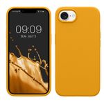 Laptop, Telefoane si Tablete - Telefoane mobile si accesorii - Accesorii Telefoane - Huse telefoane - Husa Kwmobile pentru iPhone 17e/16e, incarcare wireless, silicon, portocaliu mango - Infinity.ro