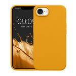 Laptop, Telefoane si Tablete - Telefoane mobile si accesorii - Accesorii Telefoane - Huse telefoane - Husa Kwmobile pentru iPhone 17e/16e, incarcare wireless, silicon, portocaliu mango - Infinity.ro