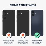 Laptop, Telefoane si Tablete - Telefoane mobile si accesorii - Accesorii Telefoane - Huse telefoane - Husa tip portofel Kwmobile pentru Samsung Galaxy A06, inchidere magnetica, piele ecologica, negru - Infinity.ro