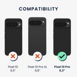 Laptop, Telefoane si Tablete - Telefoane mobile si accesorii - Accesorii Telefoane - Huse telefoane - Husa Kwmobile pentru Google Pixel 10 Pro, anti-alunecare, silicon, mov strugure - Infinity.ro