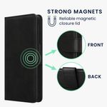 Laptop, Telefoane si Tablete - Telefoane mobile si accesorii - Accesorii Telefoane - Huse telefoane - Husa tip portofel Kwmobile pentru Samsung Galaxy A06, inchidere magnetica, piele ecologica, negru - Infinity.ro